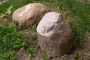 Камень для влюблённых Леоніда Тарабуко. Вітебск. Фото Сергея Серебро