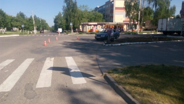 82-летняя велосипедистка попала под легковушку в Новолукомле