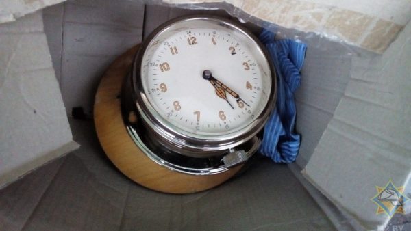 Корабельные часы ЧЧЗ 1950-1960 годов выпуска. Фото МЧС